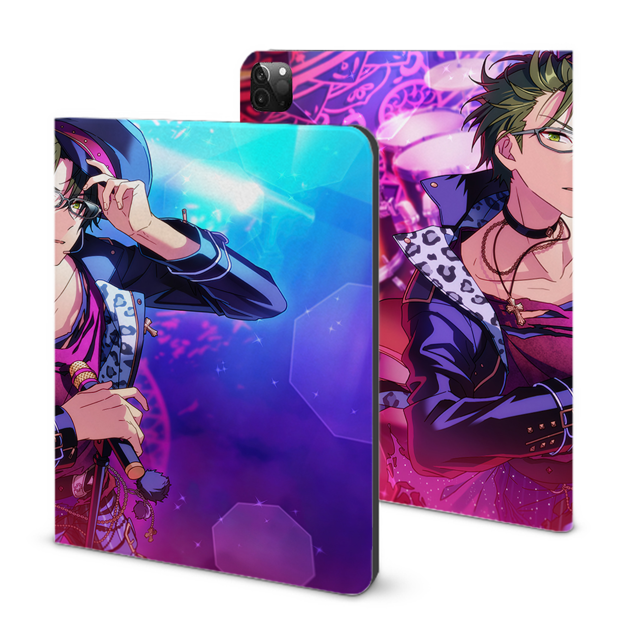 （画像用） あんさんぶるスターズ! Ensemble Stars IPadケース ペンホルダー付き ブックスタイルデザイン